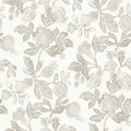 4172-27493 | Sea Salt, Beach Rose Neutral Floral Fruits - A-Street Wallpaper