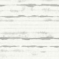 4172-27518 | Sea Salt, Destin Grey Stripe - A-Street Wallpaper