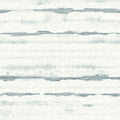 4172-27519 | Sea Salt, Destin Teal Stripe - A-Street Wallpaper